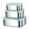 Stainless Steel Food Storage Containers (6)