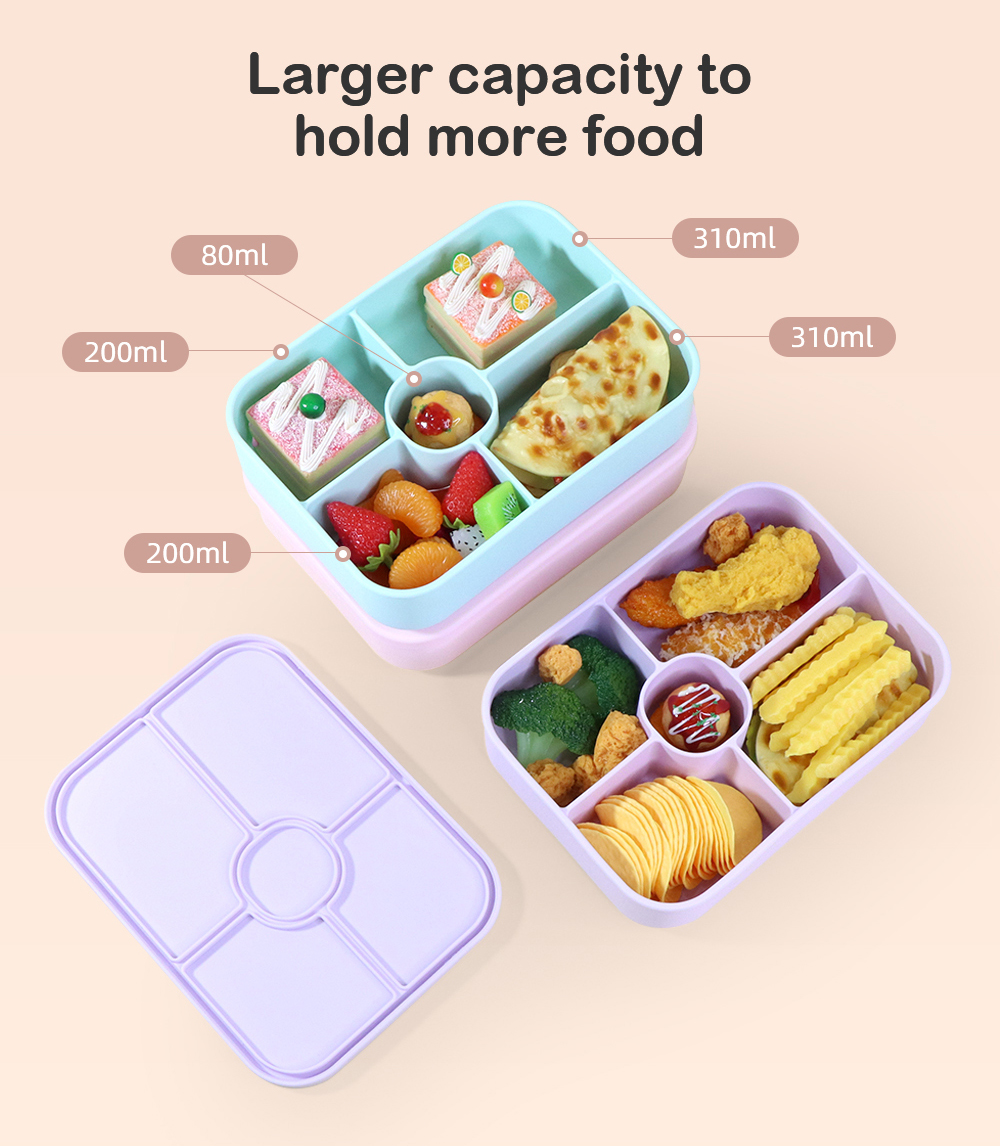 silicone food storage containers