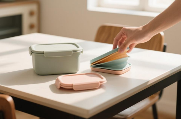 Collapsible Silicone Food Storage Containers