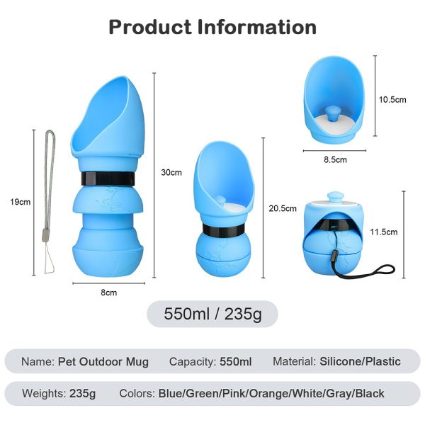 Dog Water Drinking Bottle (11)