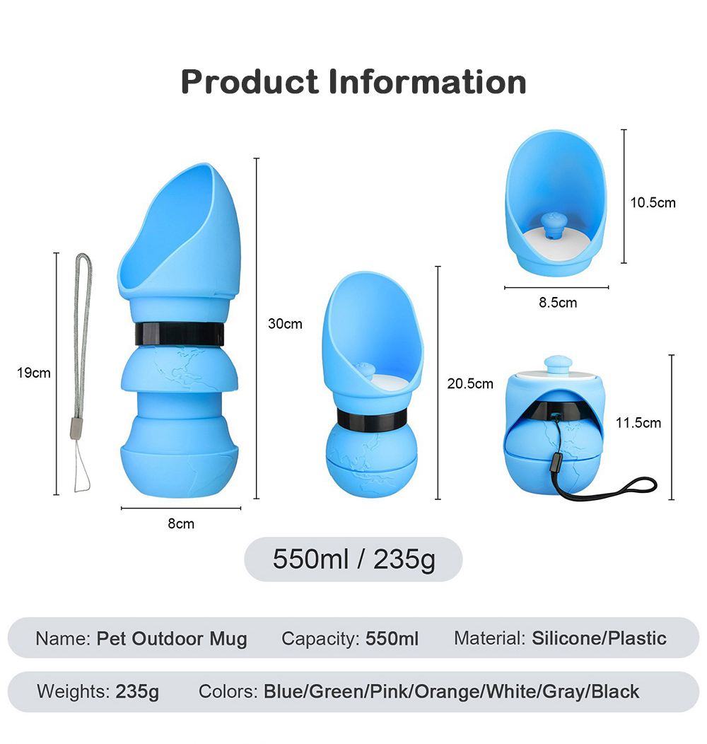 Dog Water Drinking Bottle (4)