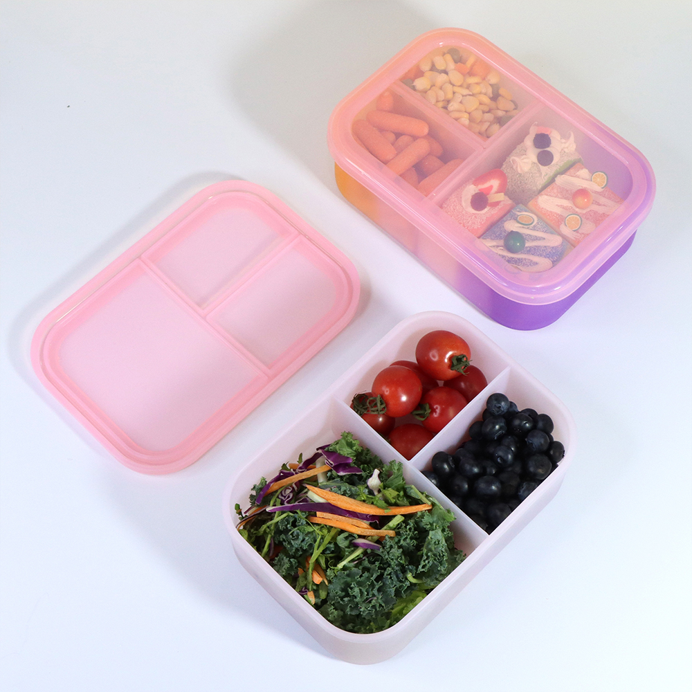 Transparent Silicone Lunch Box