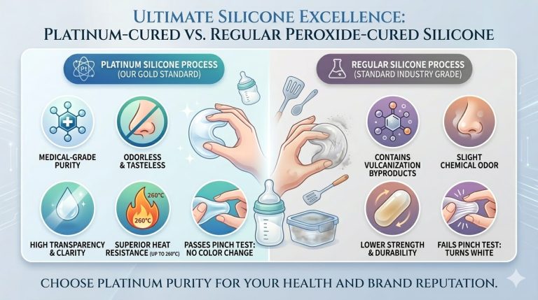 Platinum Cured Silicone Vs Peroxide Curing Silicone