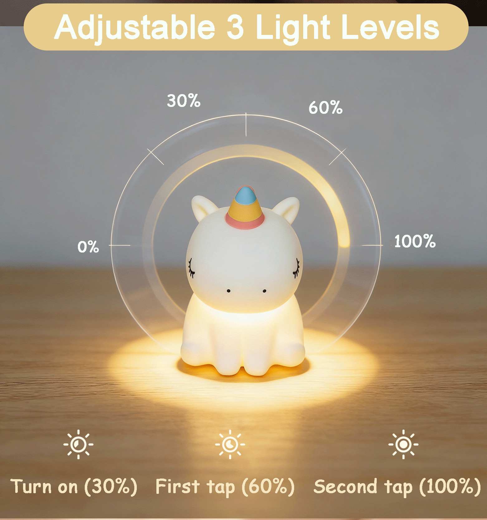 3 Levels Night Light