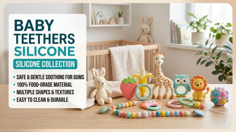 Silicone Baby Teether Set