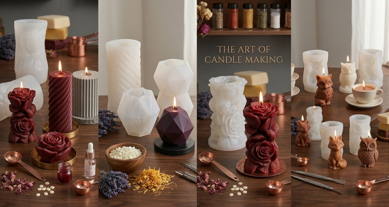 Silicone Candle Mold Set