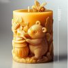 Squirrel Candle