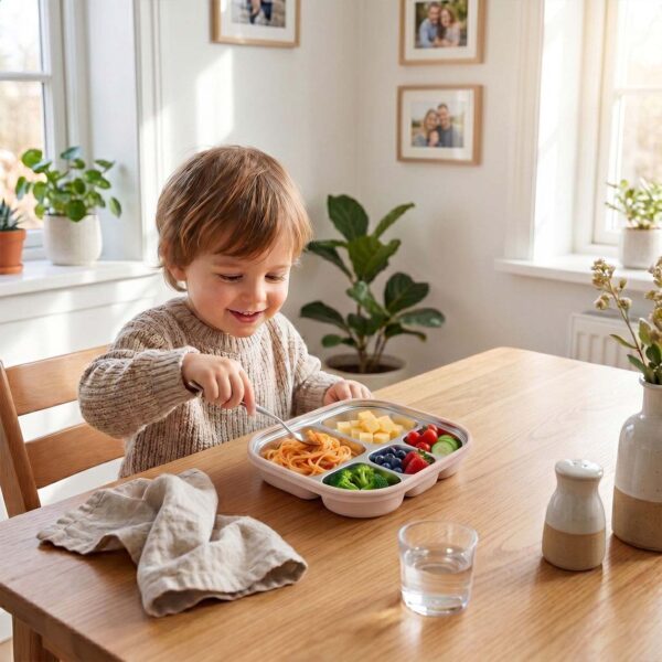 Suction Silicone Baby Feeding Set