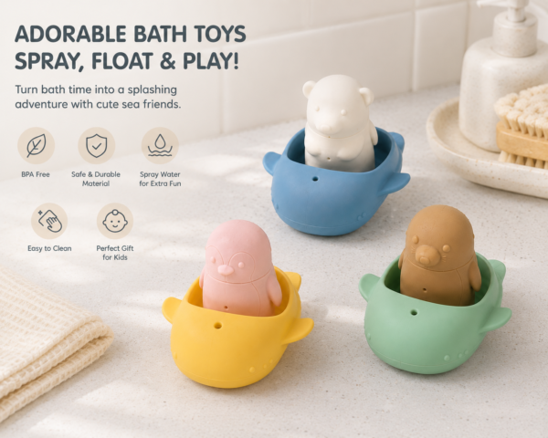 Custom Silicone Baby Toys