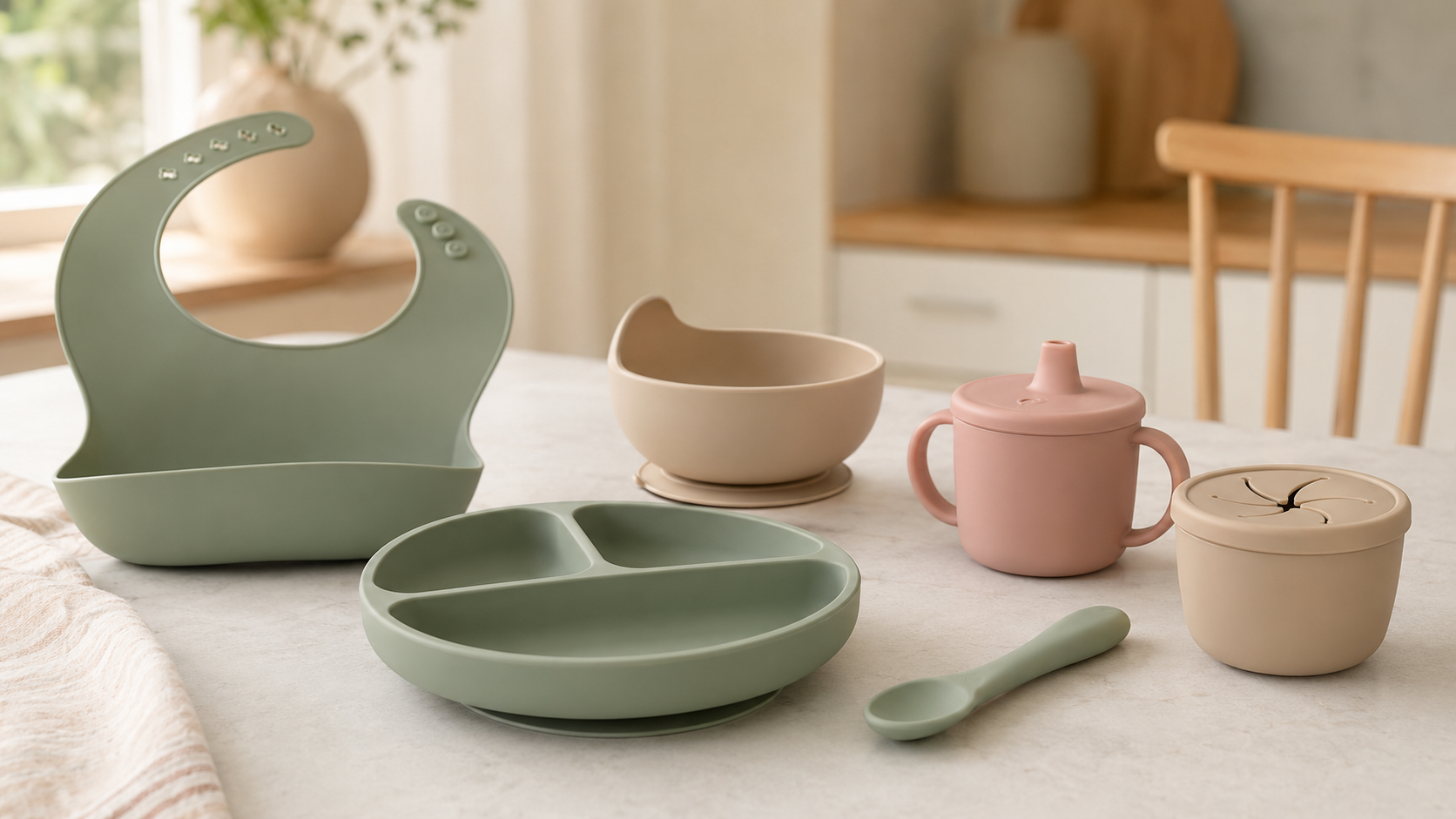 Silicone Kids Plate